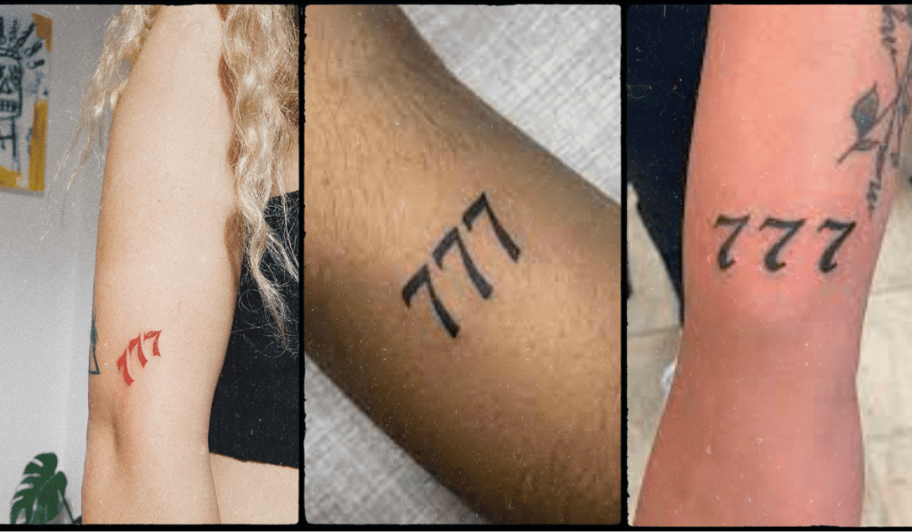 777 tattoo ideas & examples