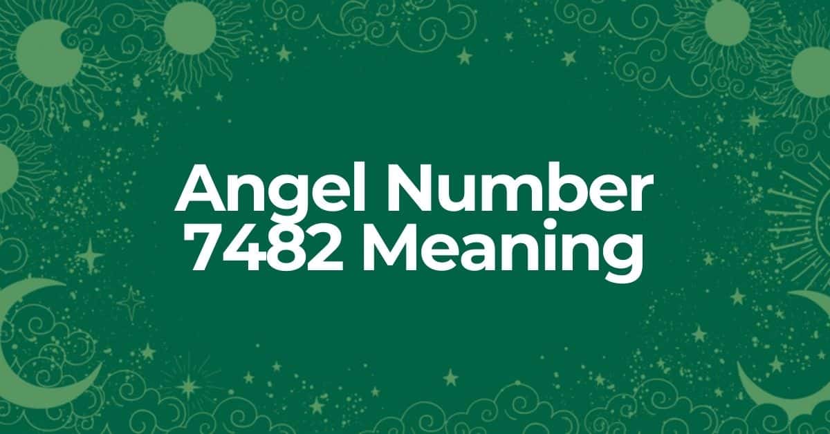 learn about the meaning of angel number 7482 for your life